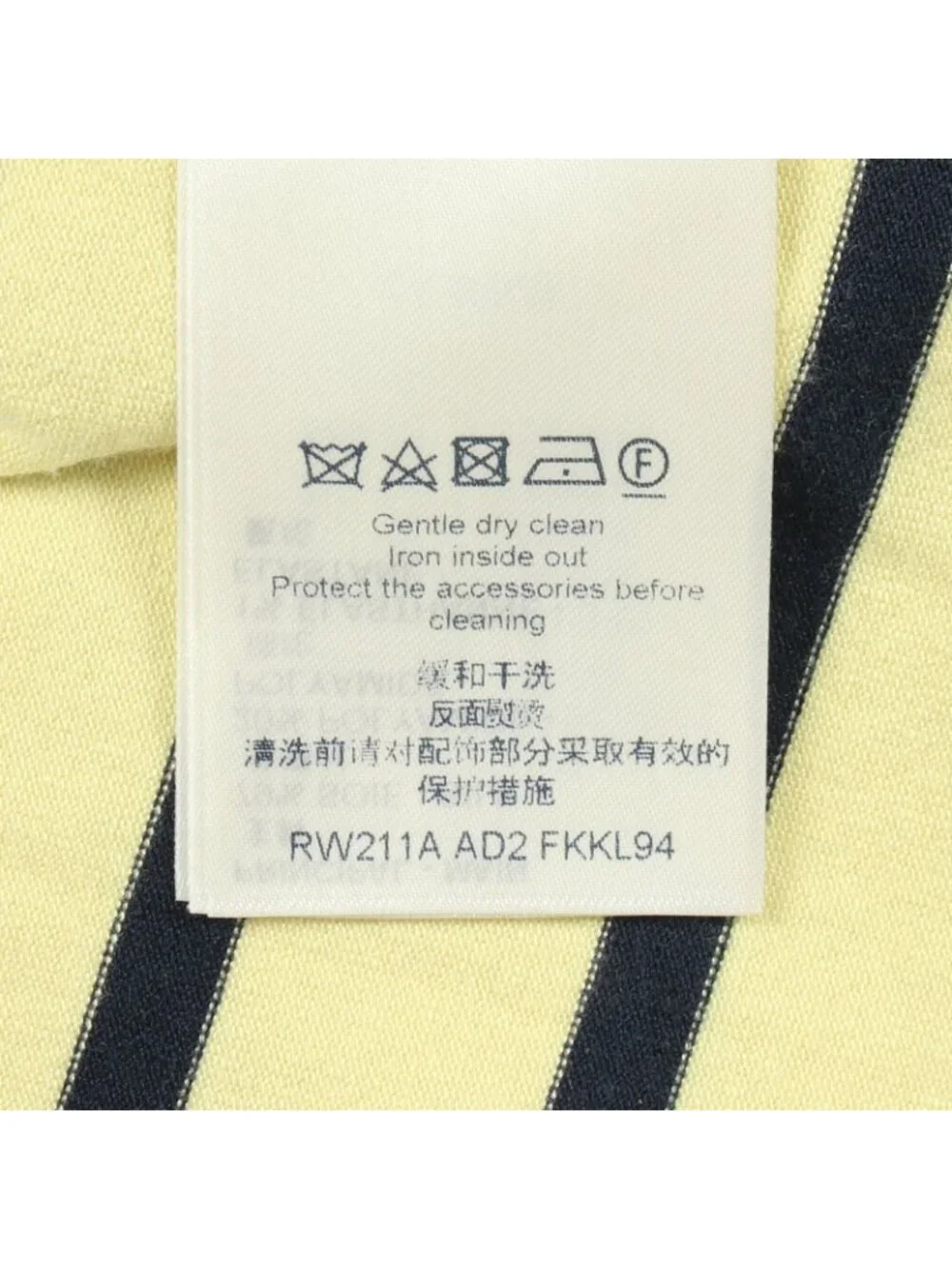 Louis Vuitton Top Border Long Sleeve Ad2 Silk Top